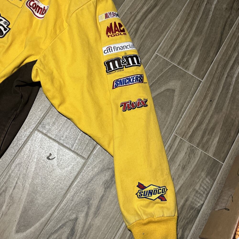 Chase Authentics M&M’s Jacket Yellow/Brown Size 3… - image 4